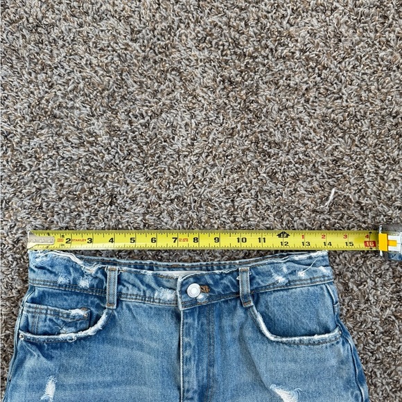 Zara Trafaluc Denim Wear Skirt | X-SMALL 🔥CLEAR THE CLOSET - Picture 6 of 8